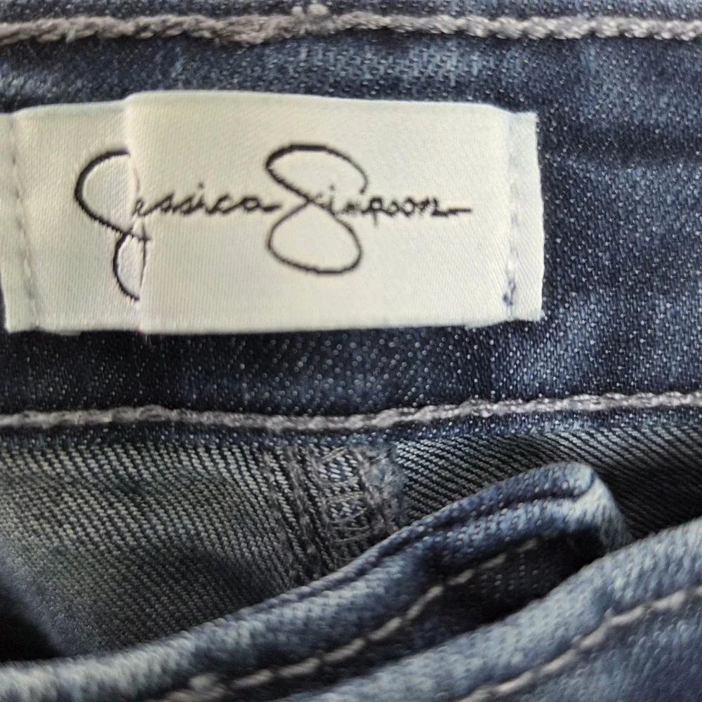 Jessica Simpson‎ Womens High Rise Skinny Jeans Blue Size 16 CJJSB14573-BLU